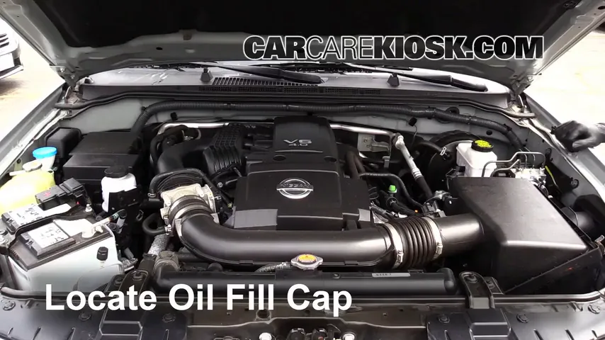 2012 Nissan Frontier SL 4.0L V6 Crew Cab Pickup Oil